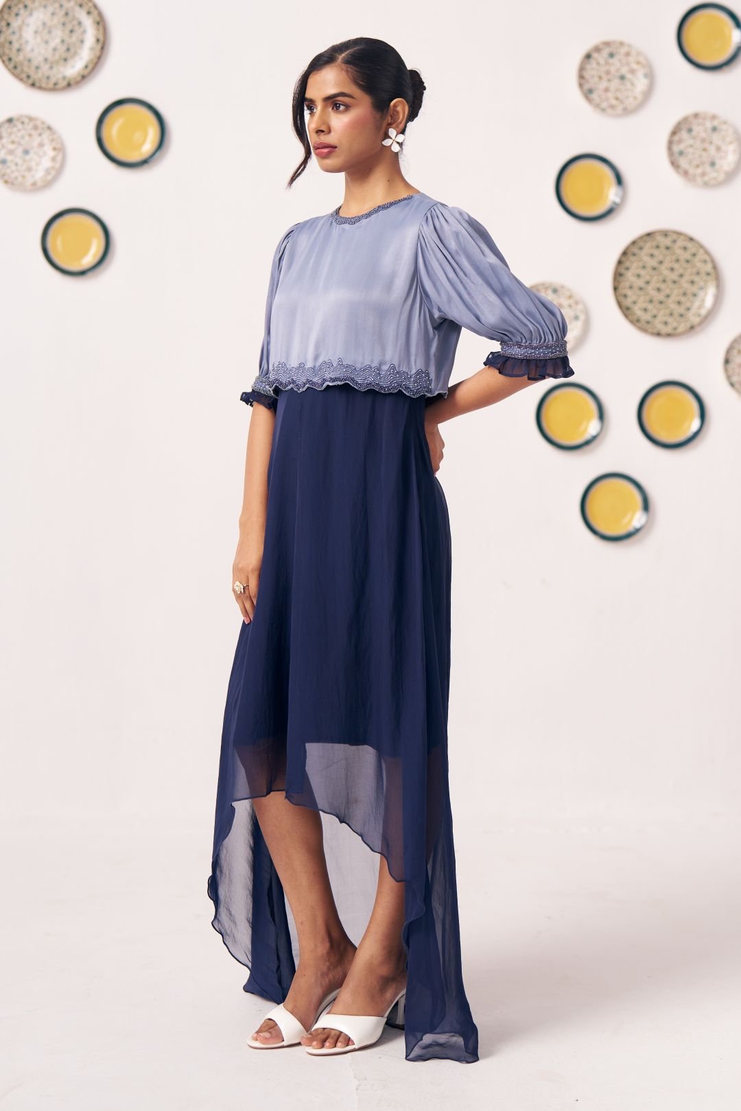 Twilight Amaira Layered Midi Dress - Western Era Dresses for women