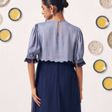 Twilight Amaira Layered Midi Dress - Western Era Dresses for women