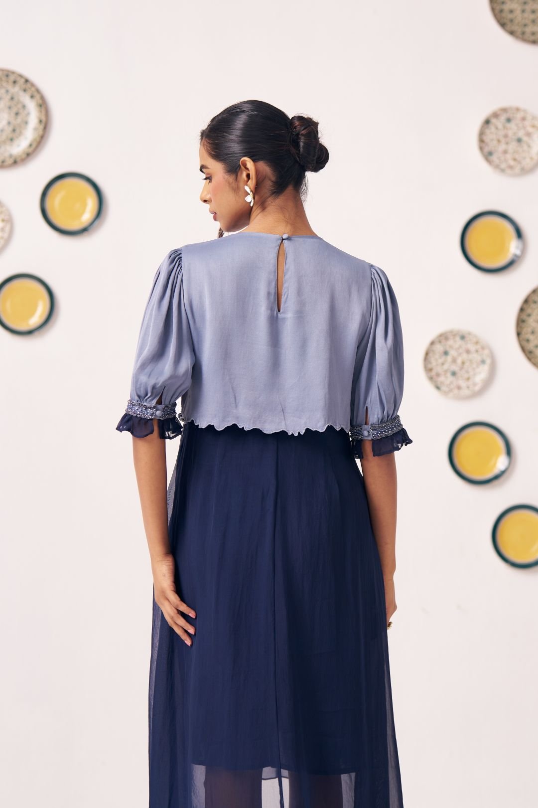 Twilight Amaira Layered Midi Dress - Western Era Dresses for women